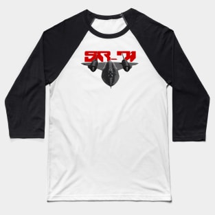 SR-71 Blackbird Baseball T-Shirt